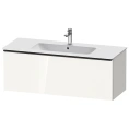 Тумбочка подвесная Duravit D-Neo 440x1210x462 мм с 1 ящиком, белая высокоглянцевая (DE426402222) - миниатюра фото 1