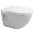 Подвесной унитаз Duravit Starck 3 с инновационной системой смыва — артикул 2201090000 (2201090000) - миниатюра фото 1
