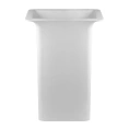 Напольная раковина Gessi iSpa 60x45 см с донным клапаном, матовый белый - миниатюра фото 1