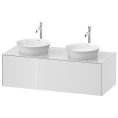 Подвесная тумбочка Duravit White Tulip, 1 выдвижной ящик, белый высокоглянцевый, 408x1300x550 мм (WT4978B8585) - миниатюра фото 1