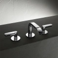 Смеситель для биде Fantini Icona Deco с донным клапаном, 3 отв., хром (53 02 R108) - миниатюра фото 1