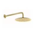 Душевая головка GESSI INCISO настенная шарнирная 1/2 300 мм цвет brushed brass PVD (58248#727) - миниатюра фото 1