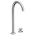 Смеситель для раковины AX One Select 260 на 2 отверстия со сливом push-open, хром (48060000) - миниатюра фото 1