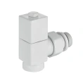 Набор дизайн-вентилей Royal Thermo CUBE 1/2 белый, RTE 56.0007, НС-1422577 - миниатюра фото 4