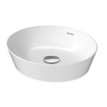 Раковина Duravit Cape Cod накладная круглая 40 см без отверстия белого цвета (2328400000) - миниатюра фото 1
