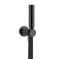 Гигиенический душ GESSI с держателем и подводом воды, шланг 1250 мм, цвет Black XL (45123#299) - миниатюра фото 1