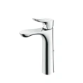 Смеситель для раковины TOTO NC с системой Comfort Glide и донным клапаном (хром) (TLG01304R ) - миниатюра фото 1