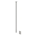 Электронный потолочный смеситель GESSI 316 TRAME для раковины, цвет Steel Brushed (54324#239) - миниатюра фото 1