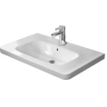 Раковина Duravit DuraStyle для мебели с переливом, 3 отверстия под смеситель, 800x480 мм, белый (2320800030) - миниатюра фото 1