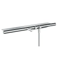 Настенный термостат для ванны AX Showers с полкой, 713х70 мм, 2 розетки, хром (45420000) - миниатюра фото 1