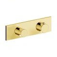 Термостатический встраиваемый смеситель для душа Fantini VENEZIA мат British Gold (29 P6 N272B) - миниатюра фото 1