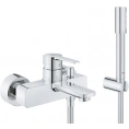 Смеситель Grohe Lineare 33850001 для ванны с душем: стиль и функциональность - миниатюра фото 1