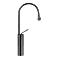 Gessi Goccia Высокий смеситель для раковины на 1 отверстие, черный (33608#299) - миниатюра фото 1