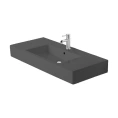 Раковина Duravit Vero для мебели с перел с 3 отв под смеситель 1050x490мм Цвет Черный - миниатюра фото 1