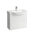 База под раковину Laufen New Classic подвесная, 780x320x670 мм, белая глянцевая, 2 ящика (4.0604.2.085.631.1) - миниатюра фото 1