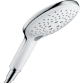 Ручной душ HG Raindance Select S 150 с 3 режимами RainAir и EcoSmart, цвет белый-хром (28588400) - миниатюра фото 1