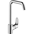 Смеситель Hansgrohe Focus 31820000 для кухни с выдвижной лейкой - миниатюра фото 1