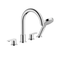 Смеситель для ванны Hansgrohe Vernis Blend с ручным душем, хром (71456000) - миниатюра фото 1