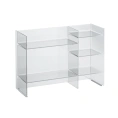LAUFEN Kartell Стеллаж для ванной, 750x260x530 мм, пластик, дымчато-серый (3.8933.1.085.000.1) - миниатюра фото 1