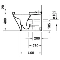 Унитаз-компакт подвесной Duravit DuraStyle 215509 (2155090000) - миниатюра фото 4
