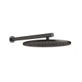 Душевая головка GESSI 316 со шарнирным креплением, 350 мм (цвет Brushed Black Metal PVD) (54148#707) - миниатюра фото 1