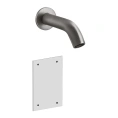 Смеситель для раковины GESSI 316 FLESSA: настенный электронный, цвет Steel Brushed (54014#239) - миниатюра фото 1