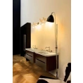 Керамическая раковина Kerasan Waldorf 80х55 см белая с 3 отверстиями под смеситель и хромированными заглушками (4141K1bi/cr*3) - миниатюра фото 3