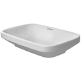Раковина Duravit DuraStyle 600x380 мм без перелива, шлифованная, белая (349600000) - миниатюра фото 1