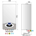 Газовый настенный одноконтурный котел Ariston Genus Premium EVO 35 - миниатюра фото 6