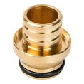 Фитинг STOUT компрессионный для труб из сшитого полиэтилена red 20x2-0x3/4 - миниатюра фото 3