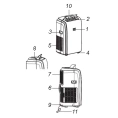 Мобильный кондиционер Zanussi Massimo ZACM-09 MS/N1 (белый) - миниатюра фото 6