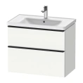Подвесная тумба Duravit D-Neo с 2 ящиками, 784x452x625 мм, белый матовый, для раковины (DE435501818) - миниатюра фото 1
