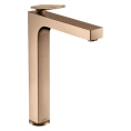 Смеситель для раковины AX Citterio 280 с термостатом и защитой от замерзания в цвете полированное красное золото (39151300) - миниатюра фото 1