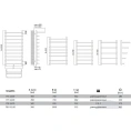 Полотенцесушитель Terminus Полка 32/20 П8 2-4-2 50x83 - миниатюра фото 3
