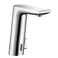 Электронный смеситель для раковины Hansgrohe Metris S: Бесконтактная подача воды с точной регулировкой температуры (31100000) - миниатюра фото 1