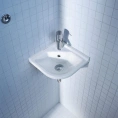 Угловая раковина Duravit Ph Starck 3 430x380 мм с переливом (752440000) - миниатюра фото 3