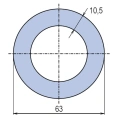 Труба PP-RCT WAVIN Ekoplastik PN20 63x10-5 - миниатюра фото 2