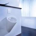 Кнопка смыва TECE Loop Urinal 9242650 для писсуара, белое стекло - миниатюра фото 2