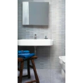 Подвесная раковина AZZURRA GLAZE 75 см с одним отверстием, белая - миниатюра фото 5