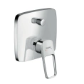 Встраиваемый смеситель для ванны Hansgrohe Logis Loop с переключателем (хром) (71264000) - миниатюра фото 1