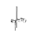 Встраиваемый смеситель Gessi Anello с ручным душем и переключателем на 2 выхода, хром (63345#031) - миниатюра фото 1