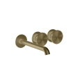 Смеситель для раковины GESSI Origini встраиваемый с изливом на 3 отверстия, цвет Finox Brushed Nickel (66090#149) - миниатюра фото 1