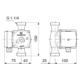 Циркуляционный насос Grundfos UP 20-07 N - миниатюра фото 2