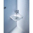 Угловая раковина Duravit Ph Starck 3 430x380 мм с переливом (752440000) - миниатюра фото 1