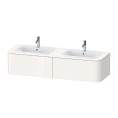 Подвесная тумба Duravit Happy D.2 Plus, 2 ящика, белый глянцевый, 354x1600x550 мм (HP4956B2222) - миниатюра фото 1