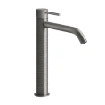Высокий смеситель GESSI 316 для раковины, сталь матовая (54306#239) - миниатюра фото 1
