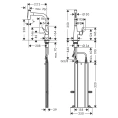 Смеситель для кухни Hansgrohe Metris M71 с выдвижным душем и системой sBox (73817000) - миниатюра фото 2