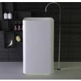 Раковина KNIEF Shine белая матовая с LED подсветкой, 53x43x90 см - миниатюра фото 1