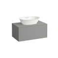 Подвесная тумба Laufen New Classic 780×450×350 мм с ящиком, серый (для раковин 812852, 812853) (4.0601.1.085.627.1) - миниатюра фото 1