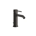 Смеситель для биде GESSI 316 с донным клапаном, 1 отверстие, цвет brushed black metal PVD (54307#707) - миниатюра фото 1